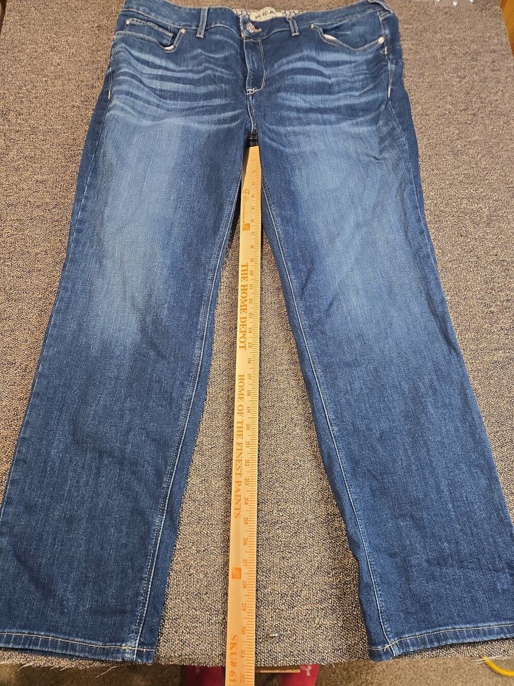 ARIAT REAL DENIM JEANS WOMENS MID RISE Real Abby Straight Leg 24w